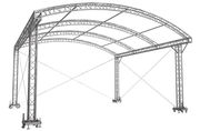 Naxpro Truss podium-rondboogdak